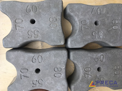 sử dụng con kê bê tông